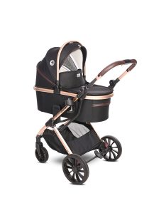   Lorelli Glory multifunkciós babakocsi + adapter - Black Diamond