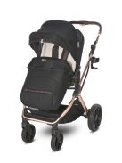 Lorelli Glory multifunkciós babakocsi + adapter - Black Diamond