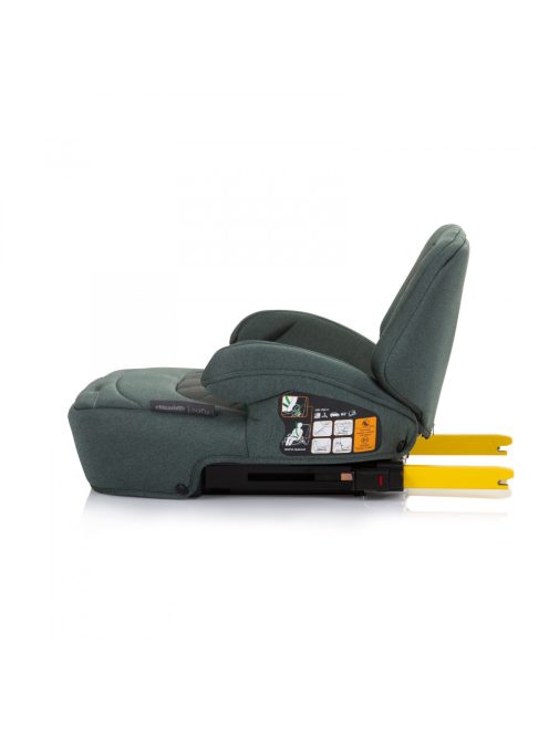 Chipolino Safy autós ülésmagasító 125-150 cm Isofix - Pastel Green