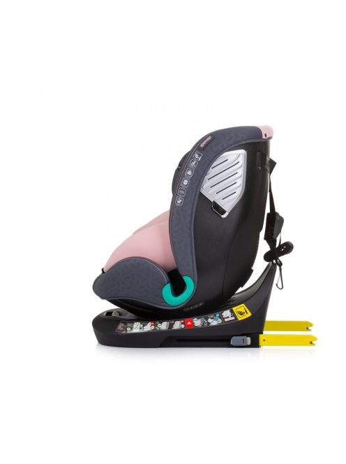 Chipolino Supreme autósülés Isofix 40-150cm - Flamingo