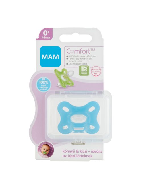 MAM Comfort puha szilikon cumi 0+ hónap