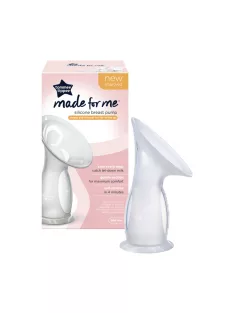   Tommee Tippee Made for Me szilikon kézi mellszívó és anyatejgyűjtő