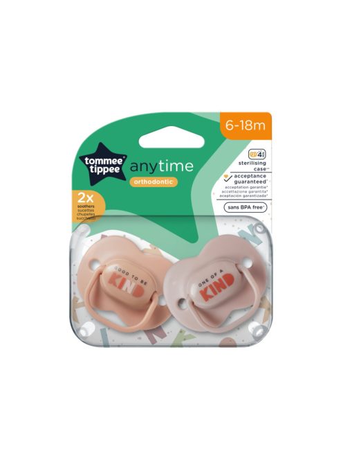 Tommee Tippee Anytime cumi 6-18 hó, 2 db