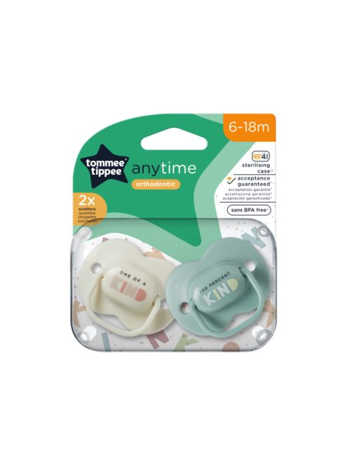 Tommee Tippee Anytime cumi 6-18 hó, 2 db