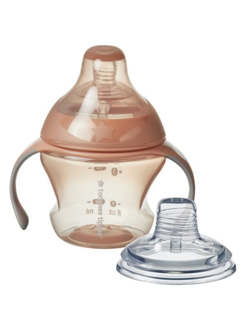 Tommee Tippee Closer to Nature transition cup tanulópohár rózsaszín, 150 ml