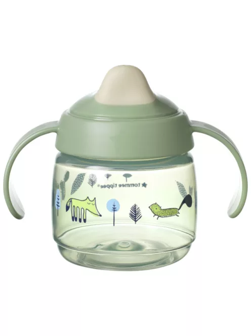 Tommee Tippee Superstar weaning sippee csőrös pohár, zöld, 190 ml 