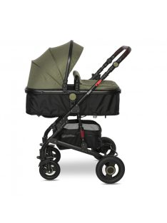   Lorelli Alba multifunkciós babakocsi + adapter - Premium Loden Green