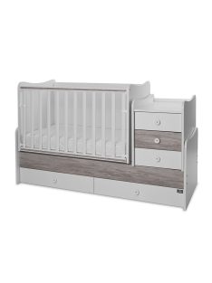 Lorelli Maxi Plus kombi ágy 70x160 - White & Artwood ÚJ