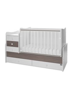 Lorelli Maxi Plus kombi ágy 70x160 - White & Caffe ÚJ