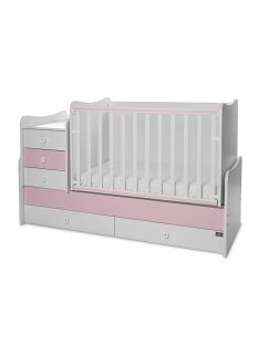   Lorelli Maxi Plus kombi ágy 70x160 - Orchid & Orchid Pink ÚJ