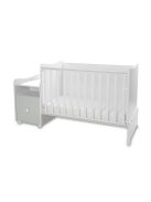 Lorelli Trend PLUS kombi ágy 70x165 - White & Milky Green ÚJ