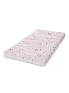   Lorelli Holiday kókusz/hab matrac 70x140x10 cm - Pink Ballerina Bear