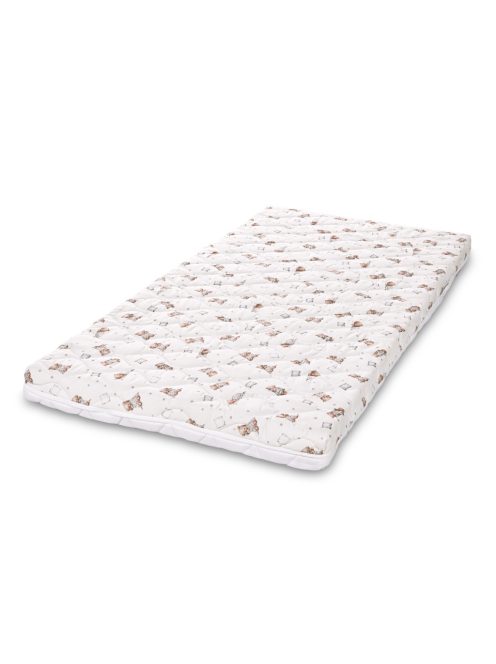 Lorelli Holiday kókusz/hab matrac 70x140x10 cm - Bear and Pillow Beige