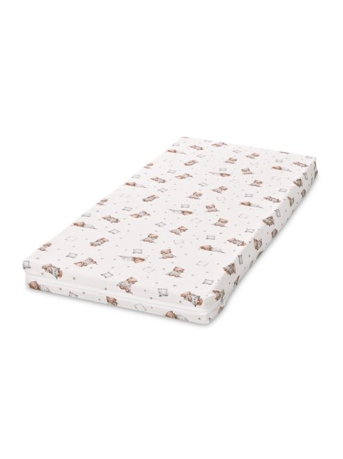 Lorelli szivacs matrac 90x42x6 cm - Bear and Pillow Beige