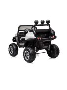 Chipolino Off Road Mercedes UNIMOG elektromos autó bőr üléssel - white
