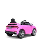 Chipolino Audi RS Q8 elektromos autó bőr üléssel - pink