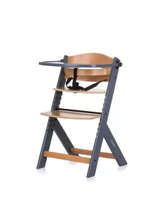 Chipolino Tip Top fa etetőszék 2in1 - Graphite