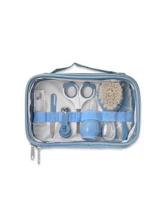   Baby Care ápolási szett átlátszó tartóban - moonlight blue