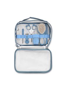   Baby Care ápolási szett átlátszó tartóban - moonlight blue