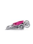 Chipolino Alice játék babakocsi - Grey/Pink linen