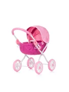 Chipolino Daisy játék babakocsi - Pink linen