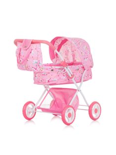 Chipolino Dora játék babakocsi - Unicorn