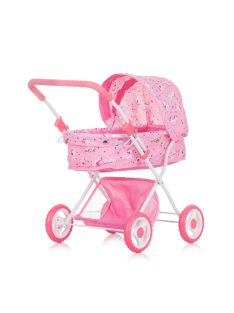 Chipolino Dora játék babakocsi - Unicorn
