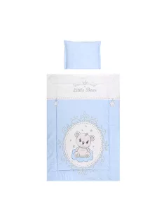 Lorelli 3 részes ágynemű garnitúra - Little Bear Blue
