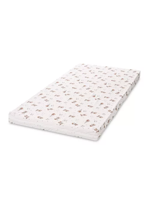 Lorelli Classic habszivacs matrac 70x140x8 cm - Bear and Pillow Beige