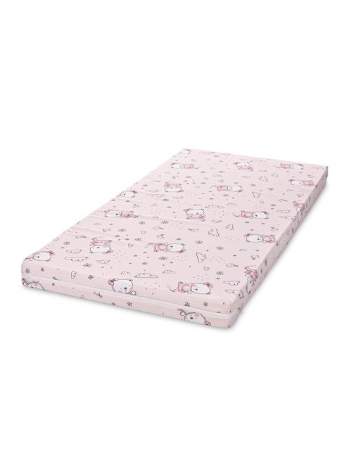 Lorelli Classic habszivacs matrac 70x140x8 cm - Pink Ballerina Bear