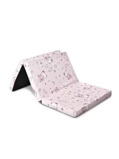   Lorelli összehajtható matrac 60x120x5 - Pink Ballerina Bear