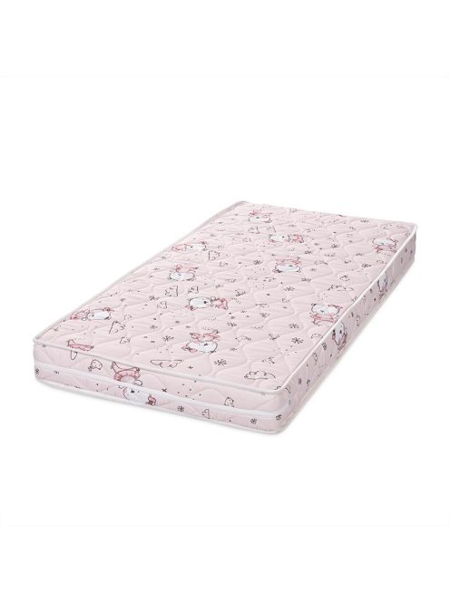 Lorelli Relax szivacs matrac 60x120x10 cm - Pink Ballerina Bear