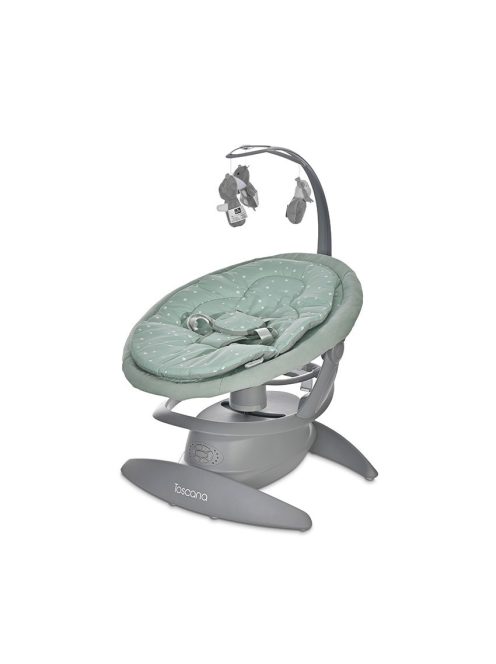 Lorelli Toscana elektromos babahinta 9 kg-ig - Frosty Green Stars