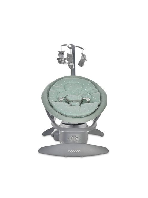Lorelli Toscana elektromos babahinta 9 kg-ig - Frosty Green Stars
