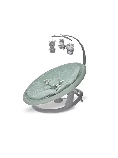 Lorelli Toscana elektromos babahinta 9 kg-ig - Frosty Green Stars