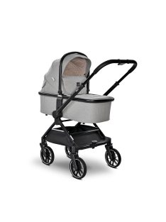   Lorelli Reya 3az1-ben multifunkciós babakocsi átfordítható tolókarral + Joy autóshordozó - Grey