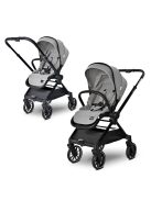 Lorelli Reya 3az1-ben multifunkciós babakocsi átfordítható tolókarral + Joy autóshordozó - Grey