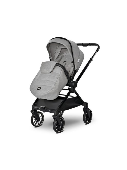 Lorelli Reya 3az1-ben multifunkciós babakocsi átfordítható tolókarral + Joy autóshordozó - Grey