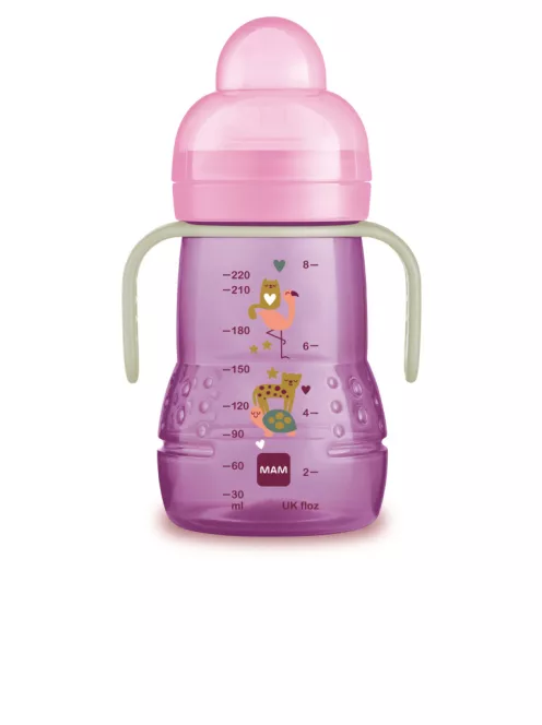MAM Trainer Night tanulópohár 220ml lány