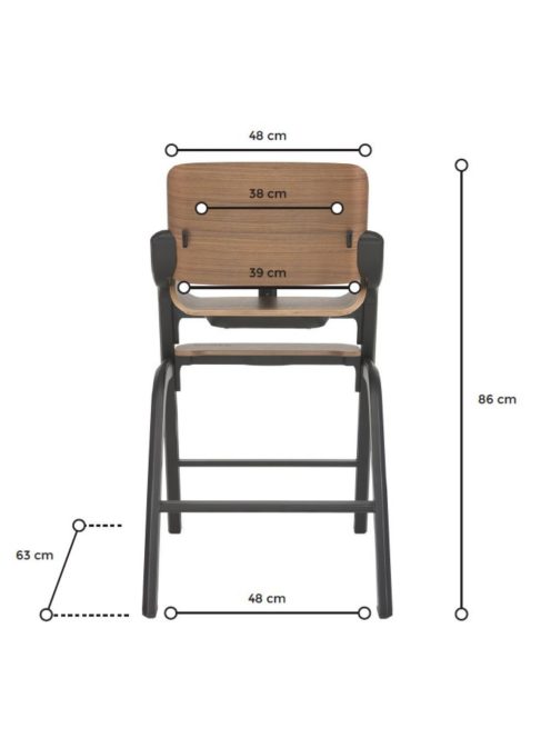 Espiro Pure etetőszék - 07 Graphite