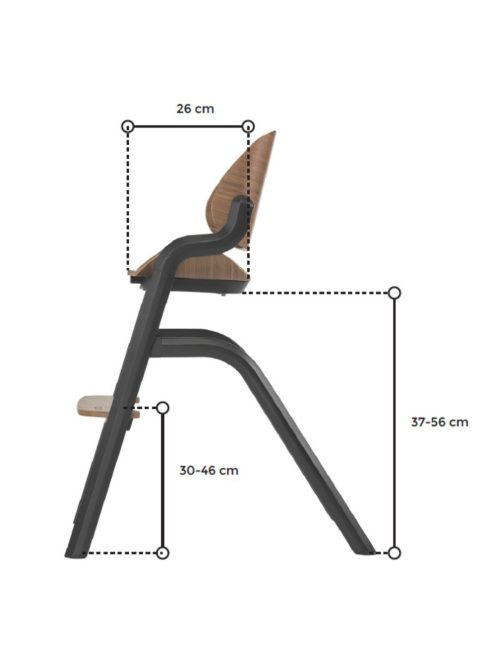 Espiro Pure etetőszék - 10 Black