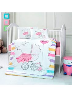 Chipolino 3 részes ágynemű garnitúra - Pink Heart