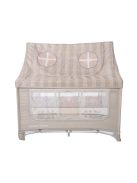 Lorelli Sweet Home 2, multifunkciós utazóágy tetővel - Beige
