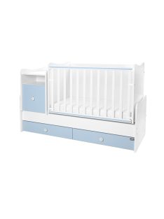 Lorelli Trend PLUS kombi ágy 70x165 - White Baby Blue