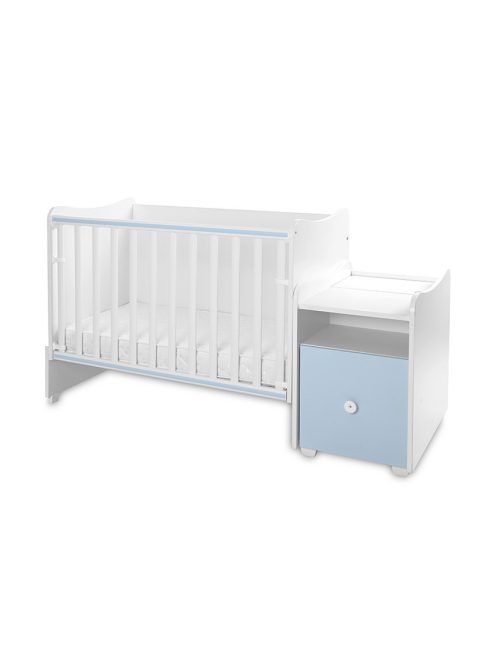 Lorelli Trend PLUS kombi ágy 70x165 - White Baby Blue