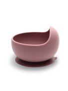 Lorelli szilikon tál tapadókoronggal - Deep Pink