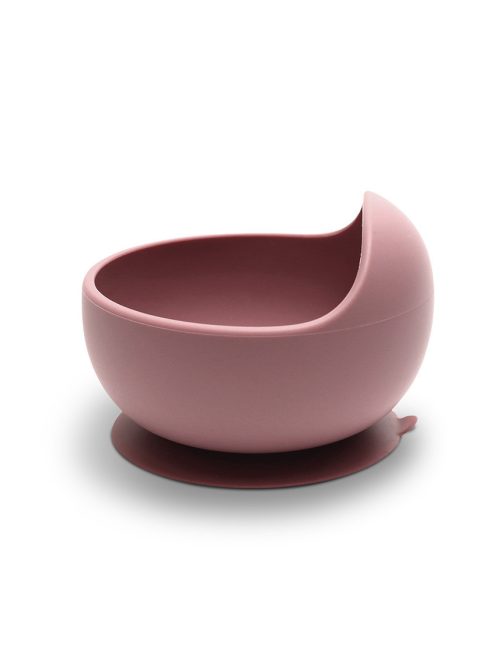 Lorelli szilikon tál tapadókoronggal - Deep Pink