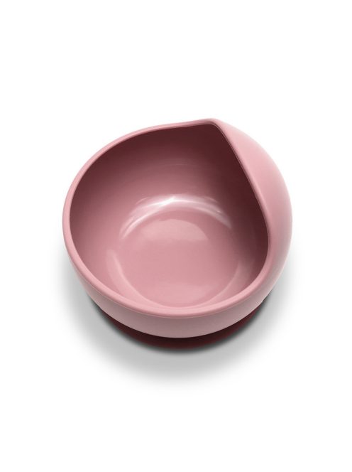 Lorelli szilikon tál tapadókoronggal - Deep Pink