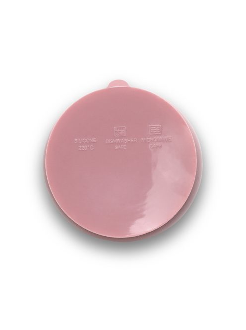 Lorelli szilikon tál tapadókoronggal - Deep Pink