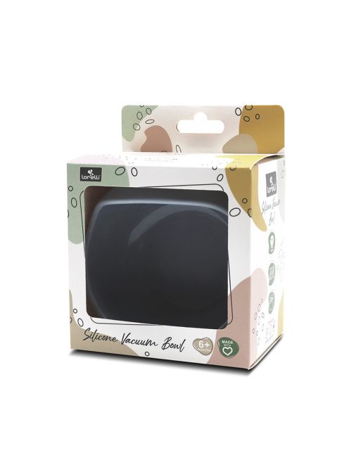 Lorelli szilikon tál tapadókoronggal - Grey